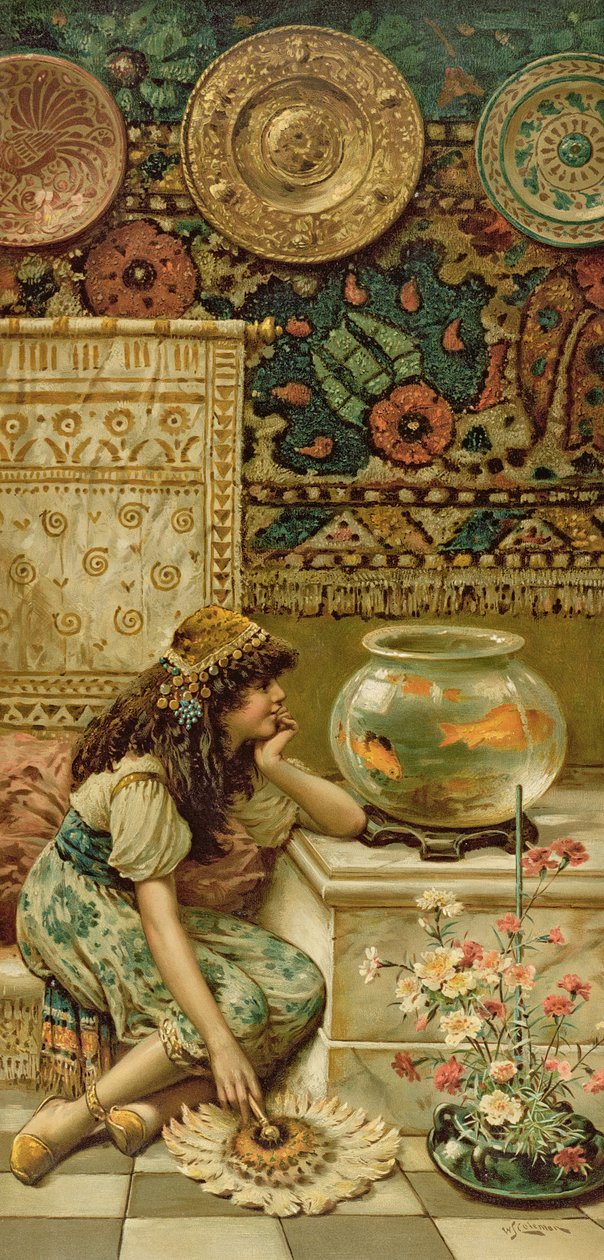 Armut Yıllığından Japon Balığı, Noel, 1893 by William Stephen Coleman