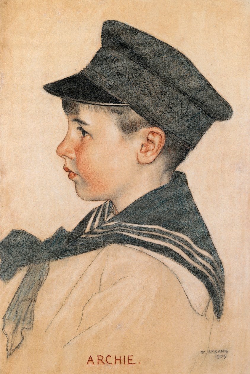 Archie, 1909 by William Strang