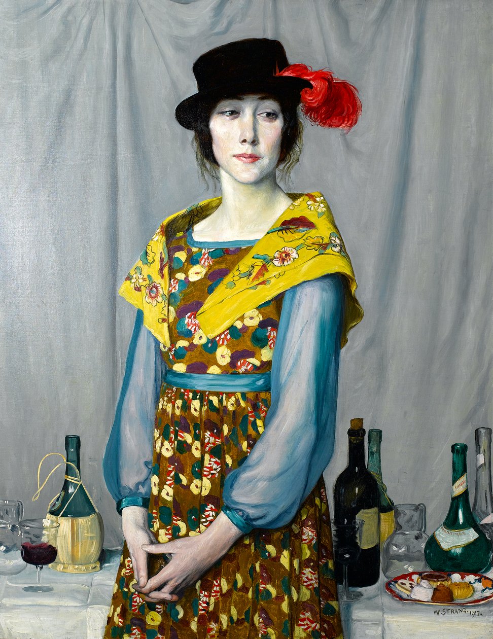 Büfe, 1917 by William Strang