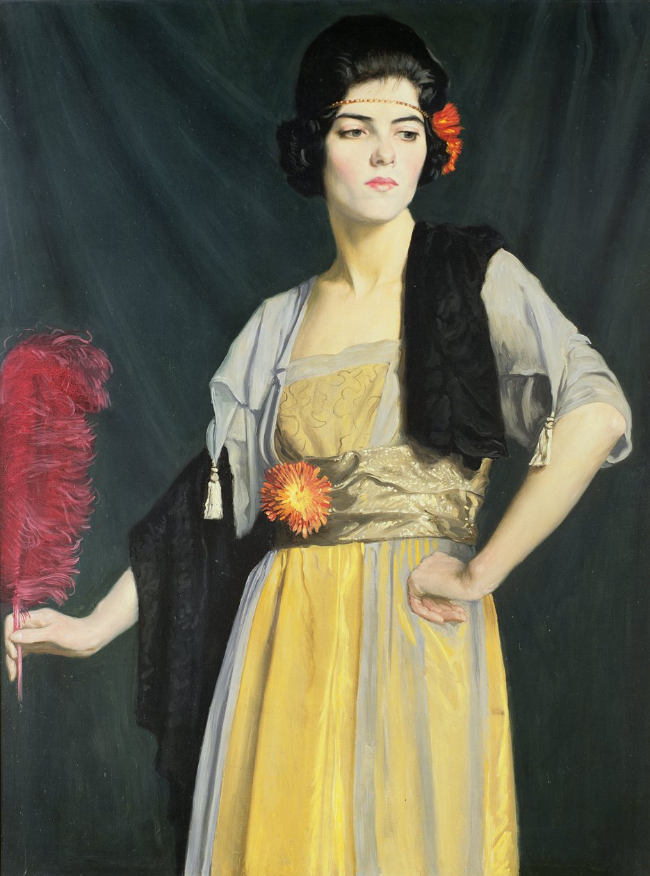 Tüy Yelpazesi by William Strang