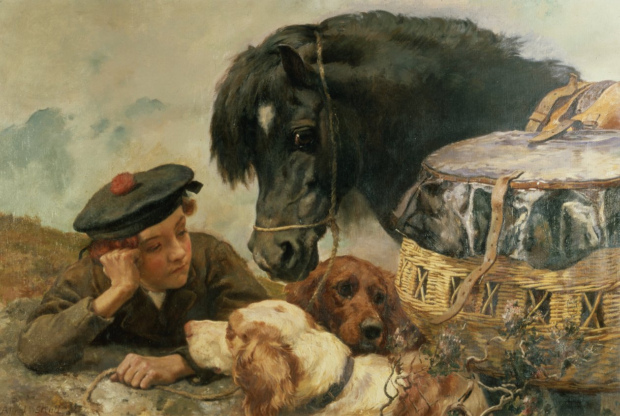 Oyun Bekçisinin Yol Arkadaşı by William Strutt