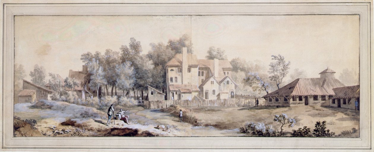 Binalarla Peyzaj: muhtemelen Richmond, Surrey
