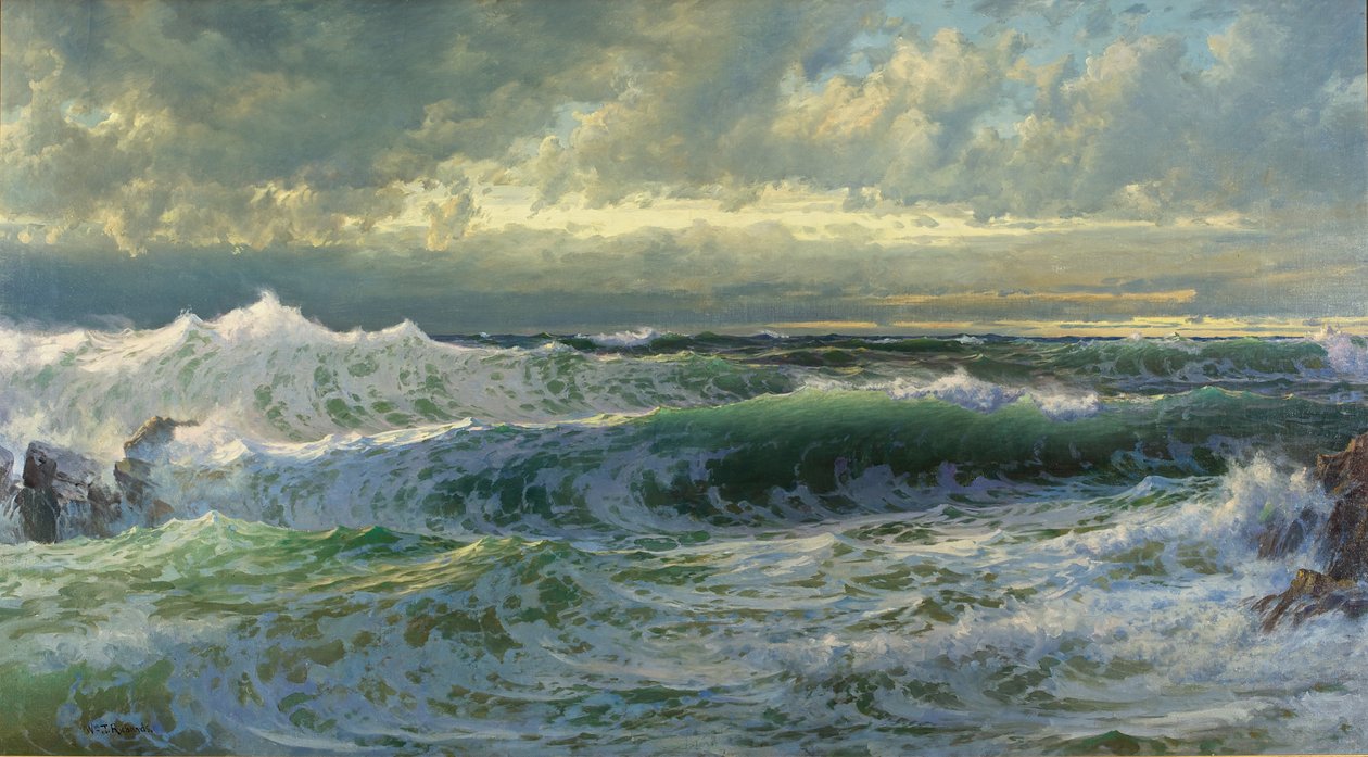 Bir Fırtınadan Sonra, 1903 by William Trost Richards