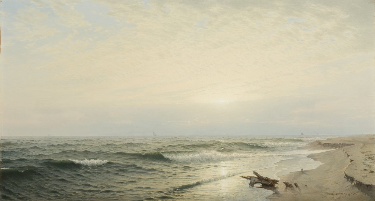 Long Branch Sahili: Gün Doğumu, 1872 by William Trost Richards