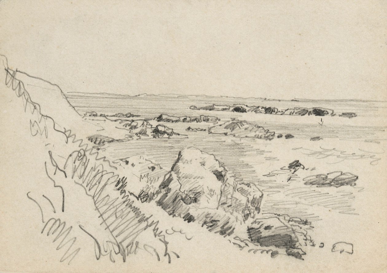 kayalık sahil by William Trost Richards