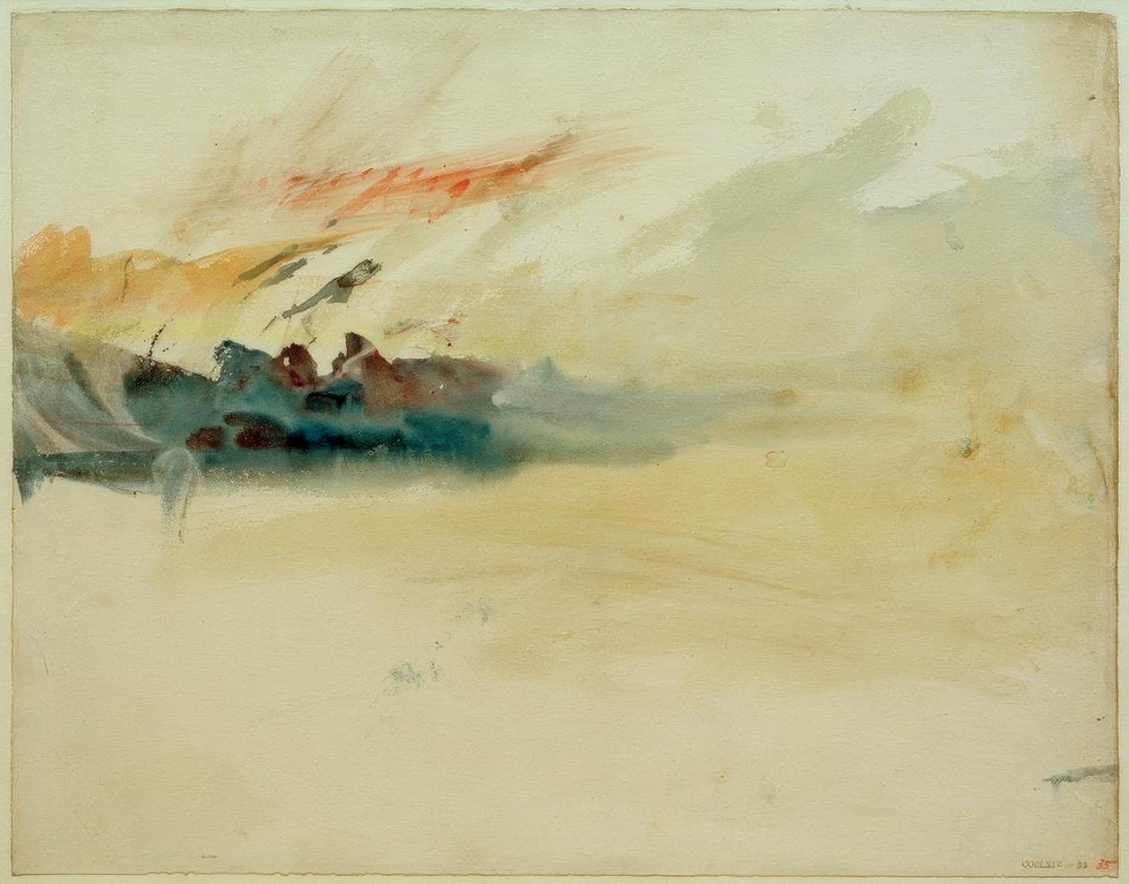 Fırtınalı Bir Gökyüzü by Joseph Mallord William Turner