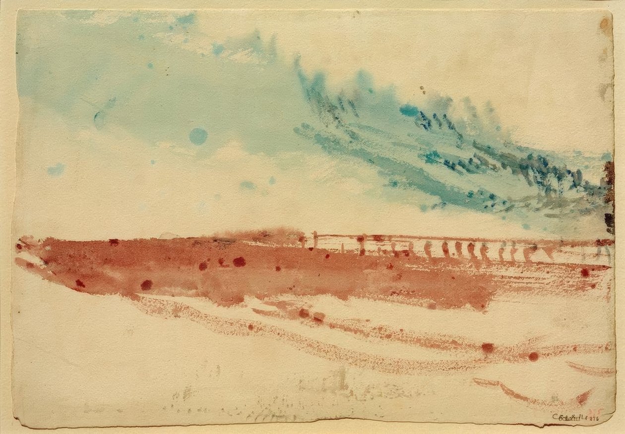 Bir Kum Uzaması (?) by Joseph Mallord William Turner