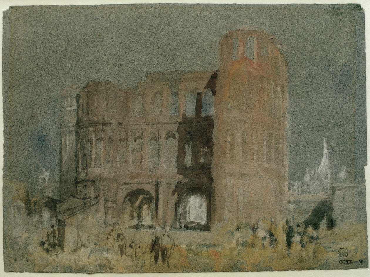 Die Porta Nigra, Trier by Joseph Mallord William Turner