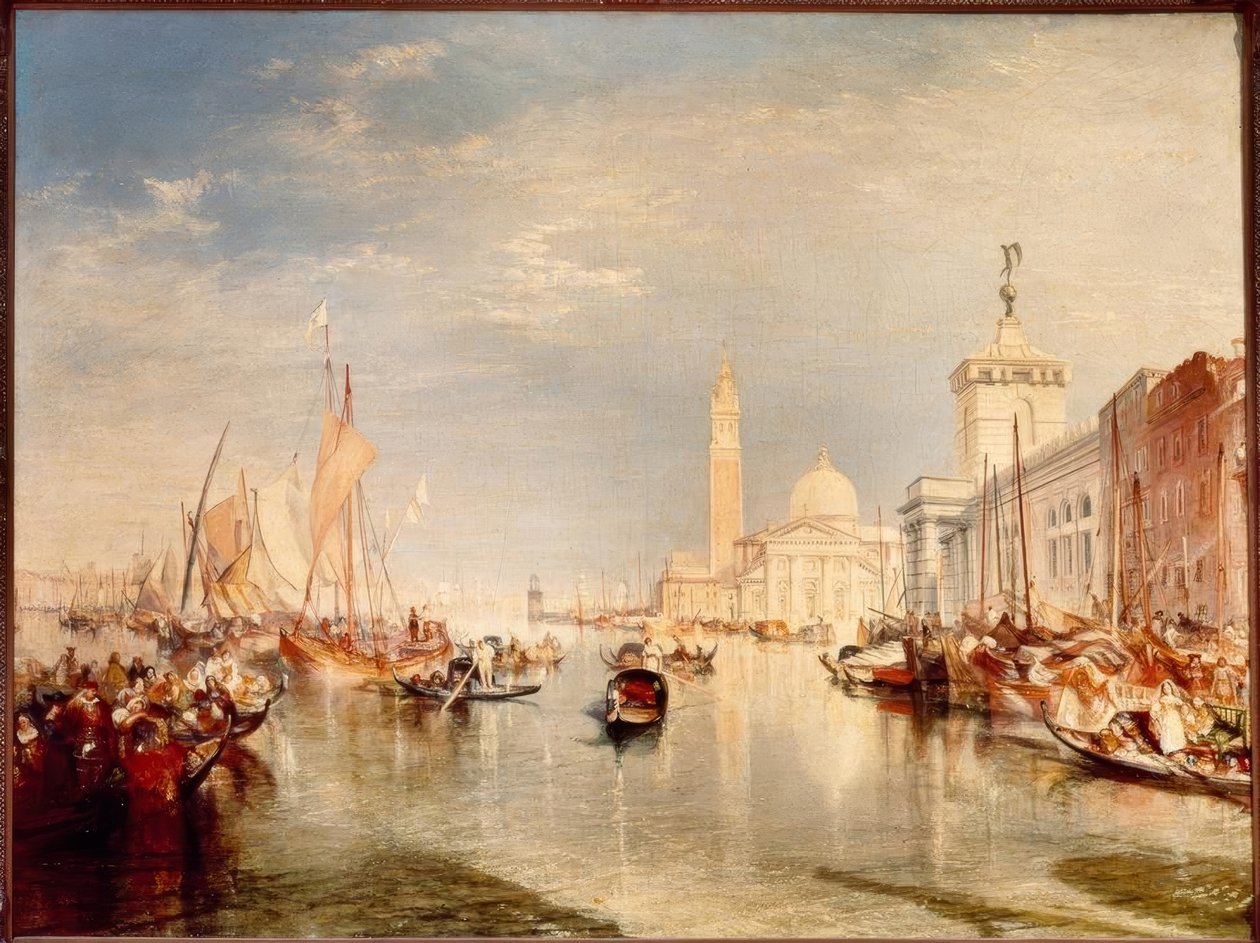 Gümrük ve San Giorgio Maggiore by Joseph Mallord William Turner