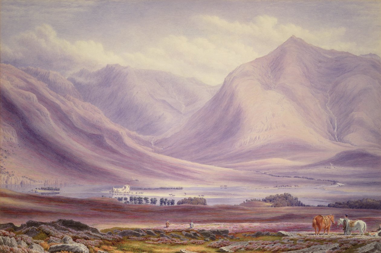 Dalmally yakınlarındaki Moor