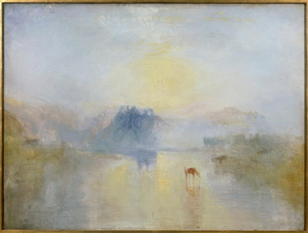 Norham Kalesi, Gündoğumu by Joseph Mallord William Turner