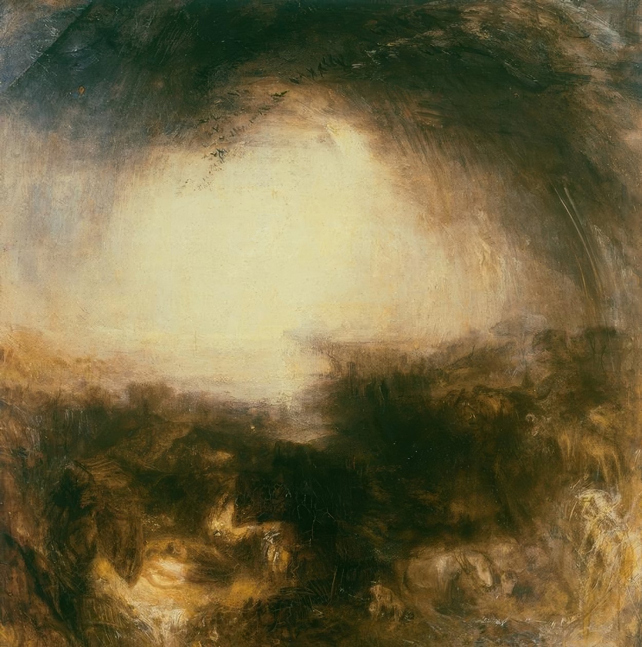 Gölgeler ve Karanlık - Selden sonraki akşam by Joseph Mallord William Turner