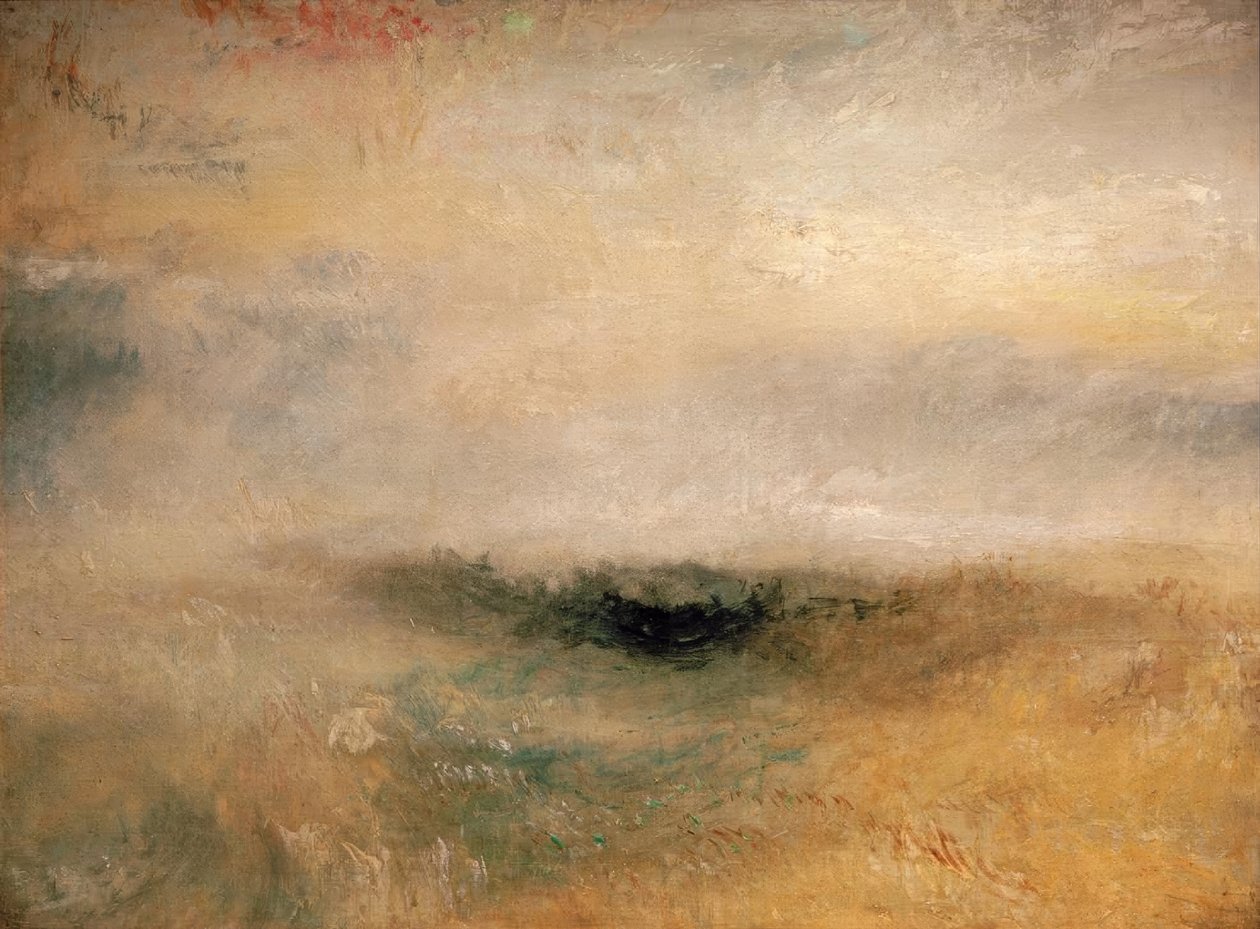 Fırtına ile deniz manzarası geliyor by Joseph Mallord William Turner