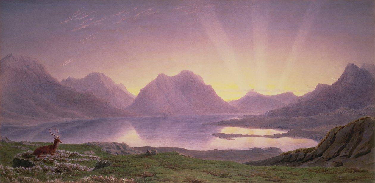 Şafak, Loch Torridon by Joseph Mallord William Turner