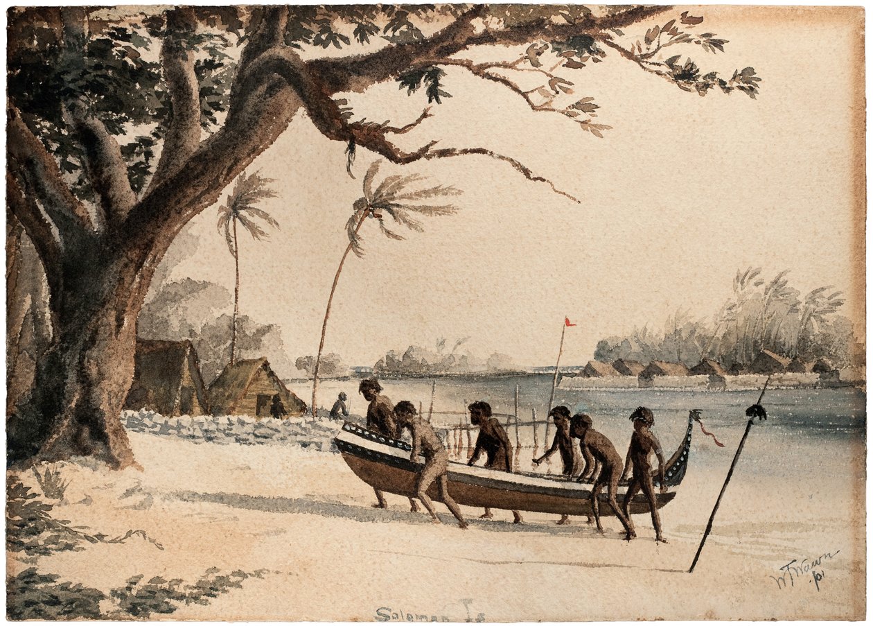 Solomon Adaları, 1901 by William Twizell Wawn