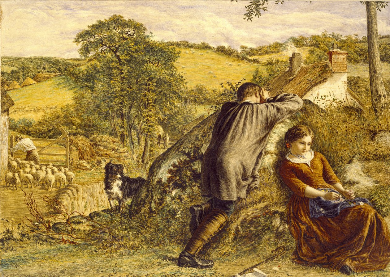 Çobanın Elbisesi Reddedildi, 1867 by William Vandyke Patten