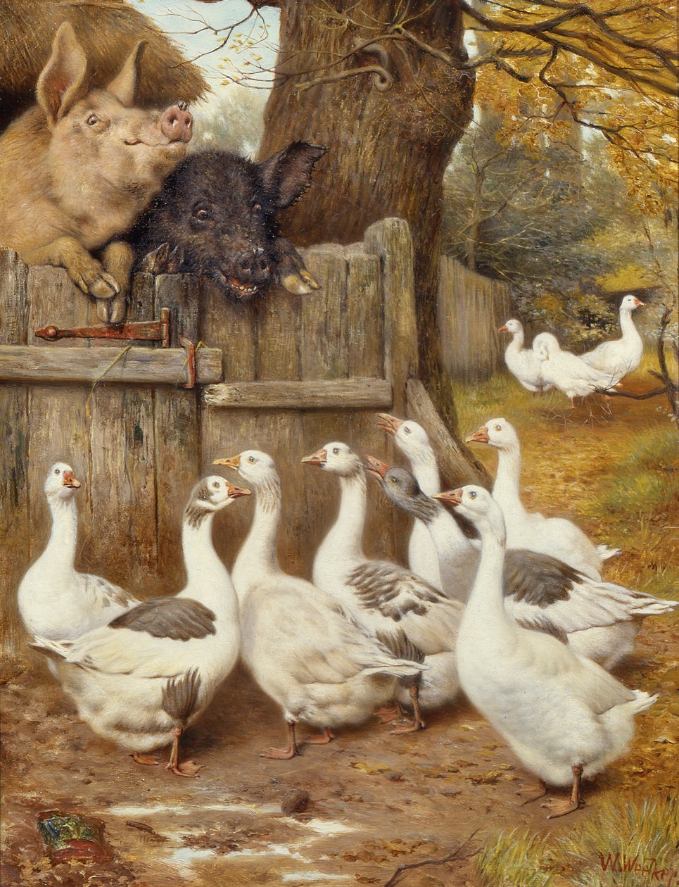 Çiftlik Arkadaşları by William Weekes