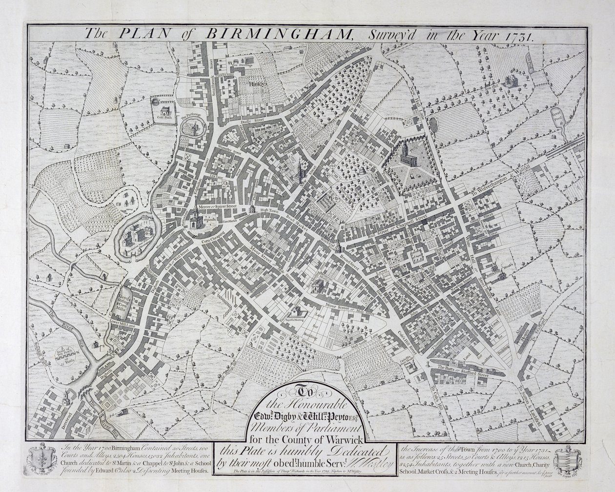 Birmingham Planı, 1731, 1789