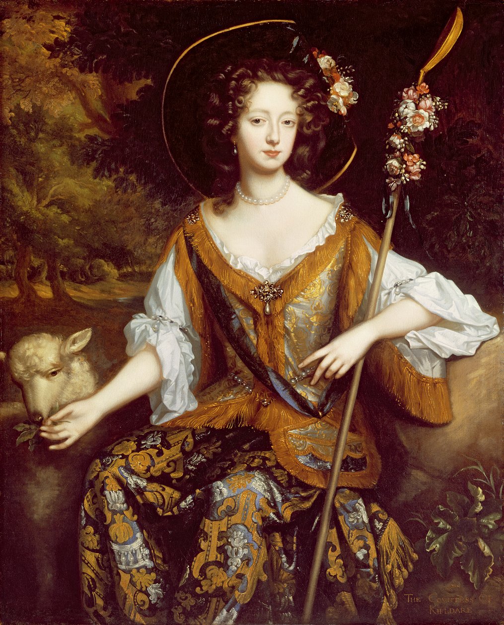 Elizabeth Jones, Kildare Kontesi, c.1684 by William Wissing or Wissmig