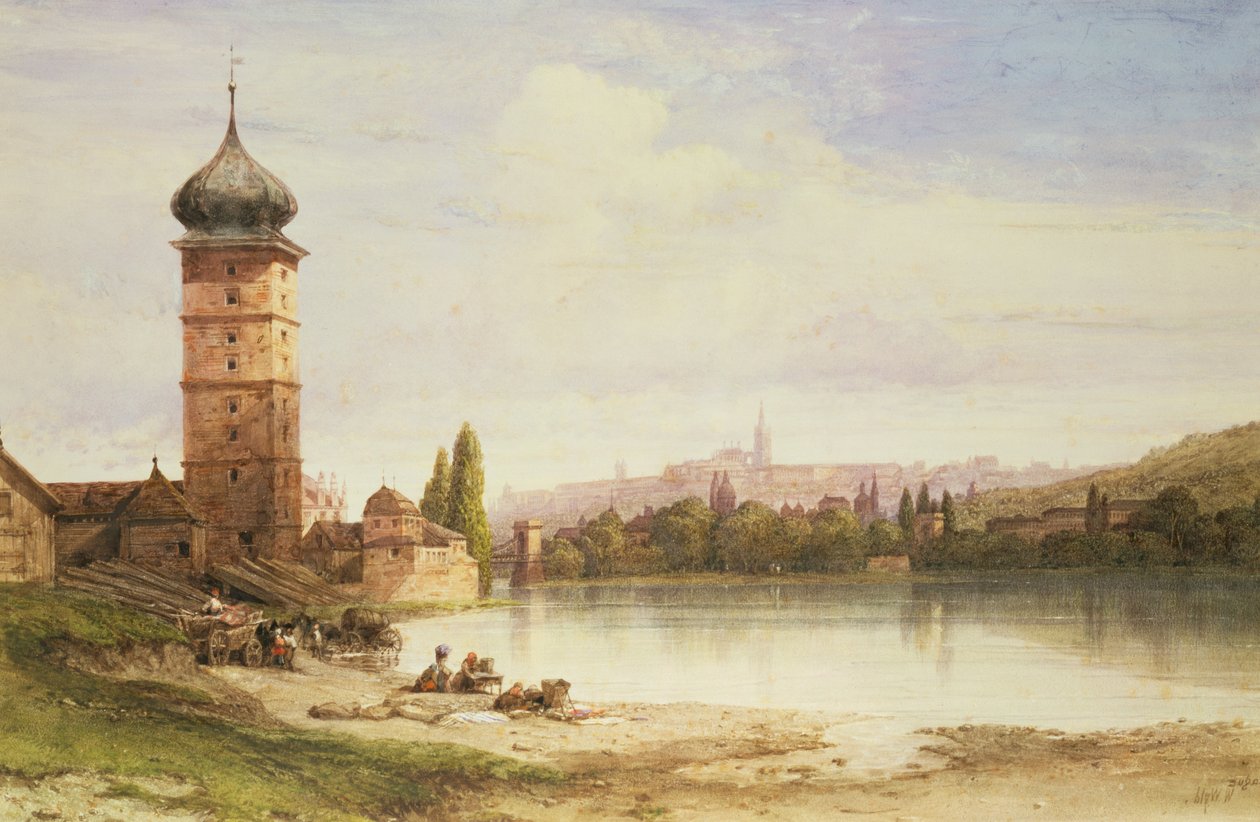 Prag, Çekoslovakya by William Wyld