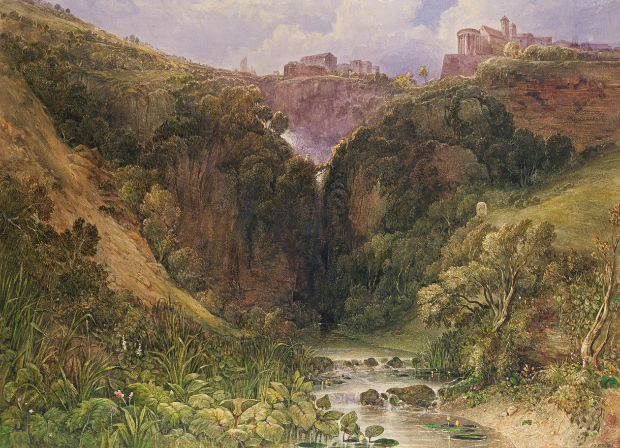 Tivoli Şelaleleri by William Wyld
