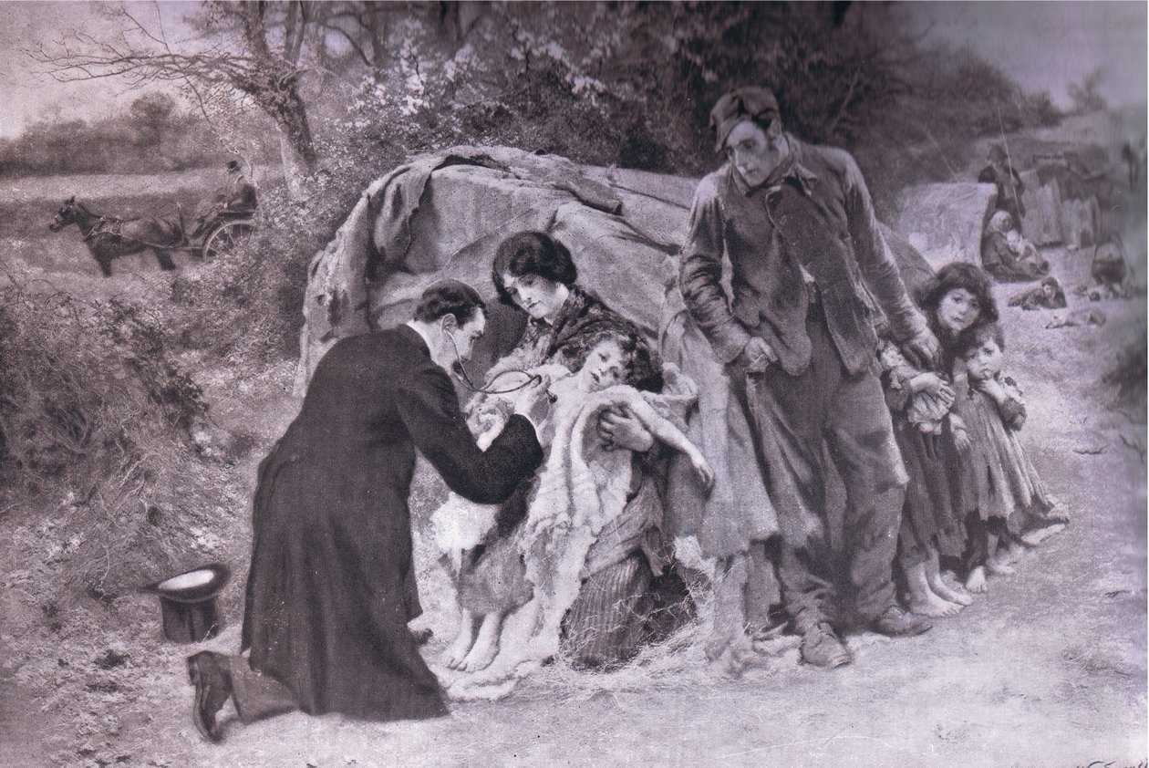 Góður samverji, Bibbys Annual, 1916-1917 by William after Small