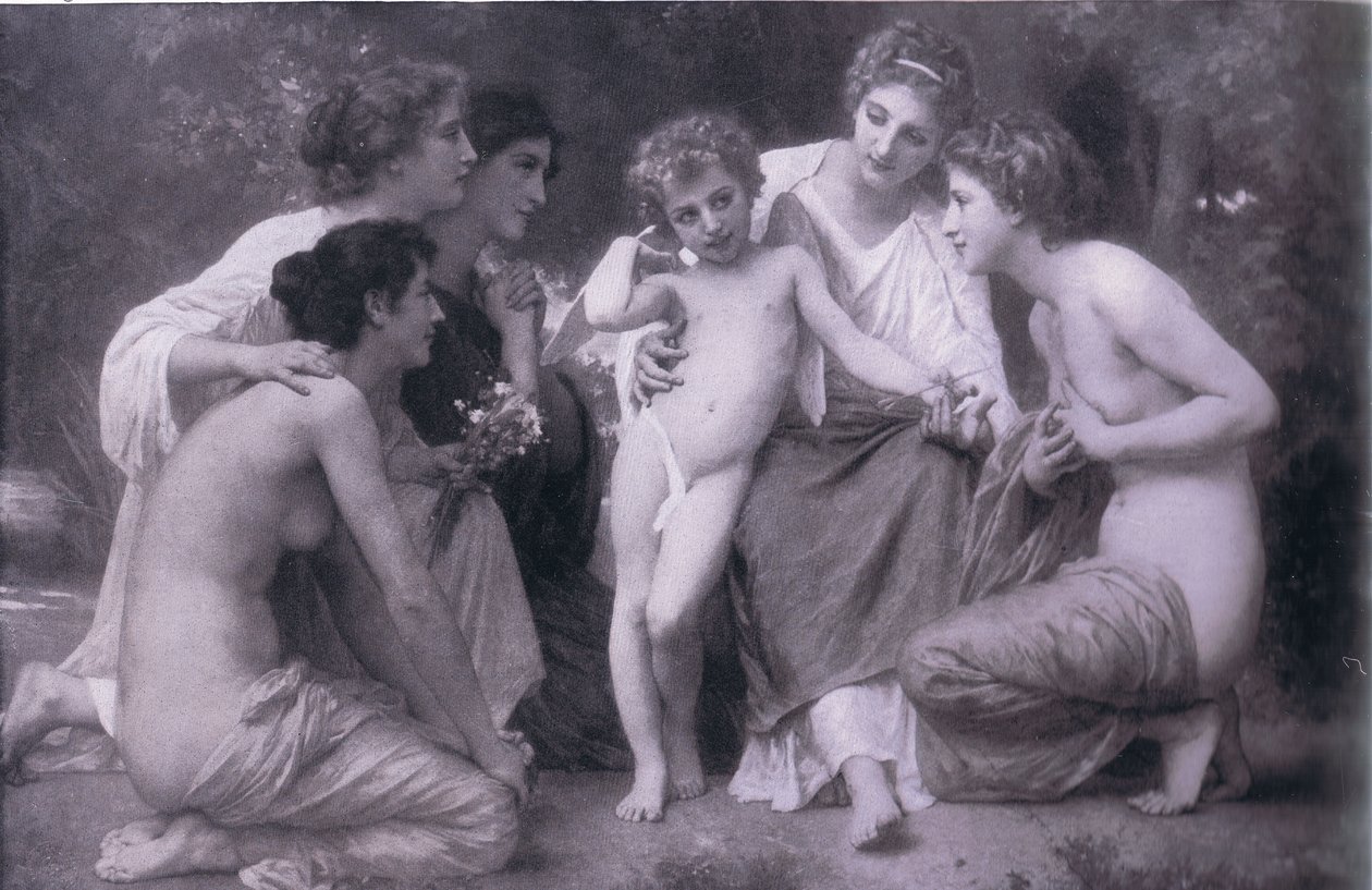 L" Hayranlık, Bibbys Yıllık, 1916-1917 by William Adolphe Bouguereau