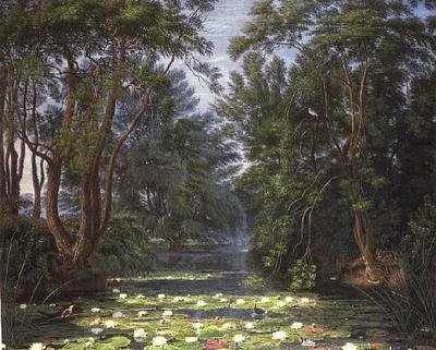 Cherwell Nilüferleri by Joseph Mallord William Turner