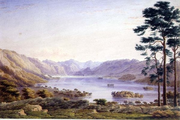 Loch Garry, Inverness by Joseph Mallord William Turner