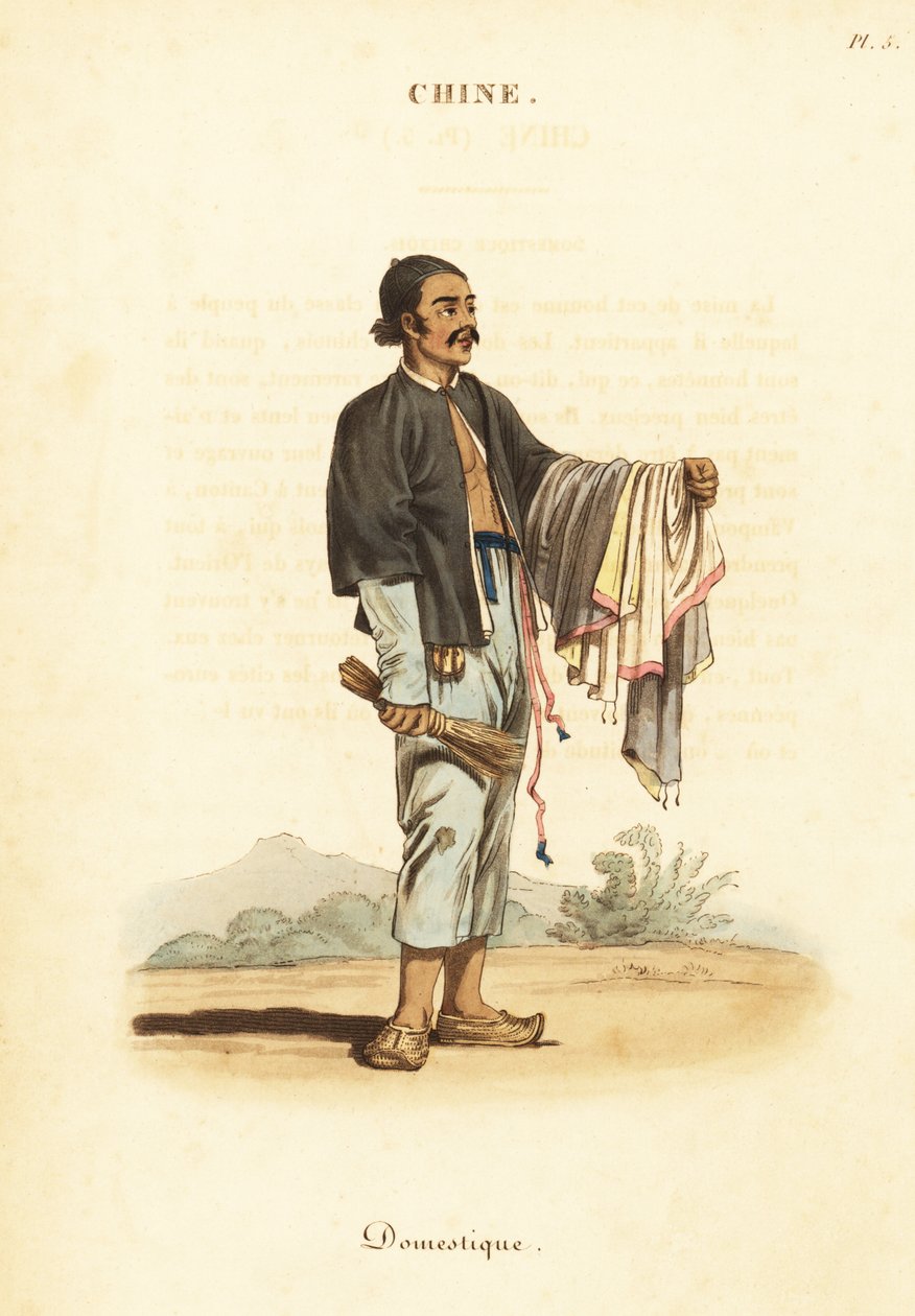 Çinli ev hizmetçisi by William (after) Alexander