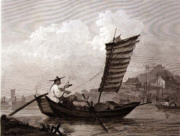 Zaman ve Emek Ekonomisi Thomas Medland (1755-1823) tarafından kazınmış Çinli bir Waterman