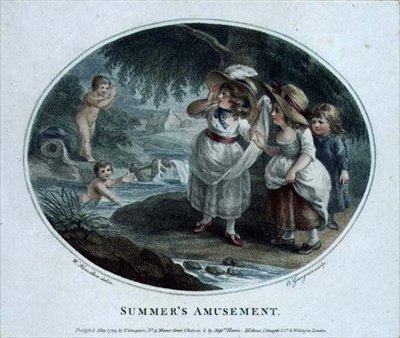 Yaz Eğlencesi, oyulmuş ve bar. Thomas Gaugain (1748-1812) tarafından by William (after) Hamilton