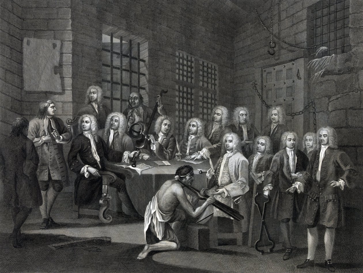 Avam Kamarası Üyeleri by William (after) Hogarth