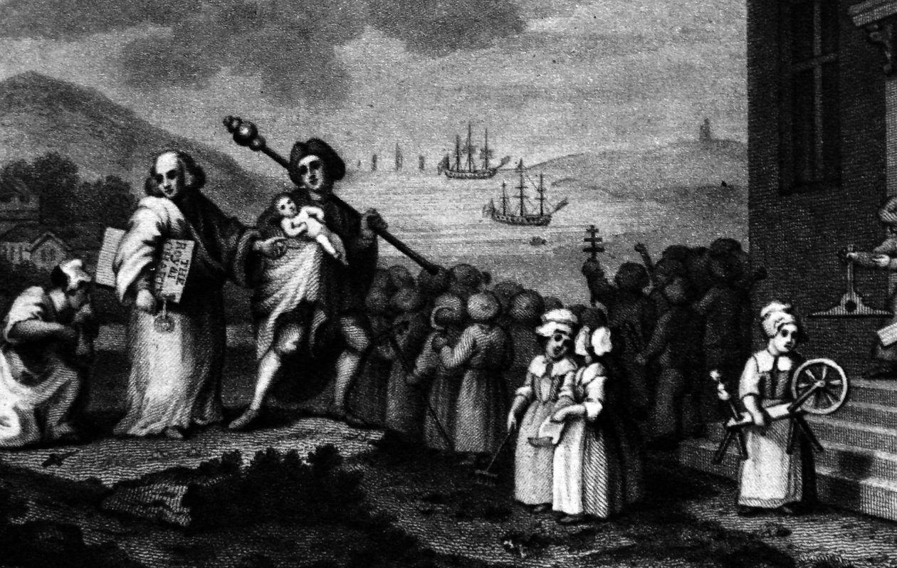 Foundlings by William (after) Hogarth