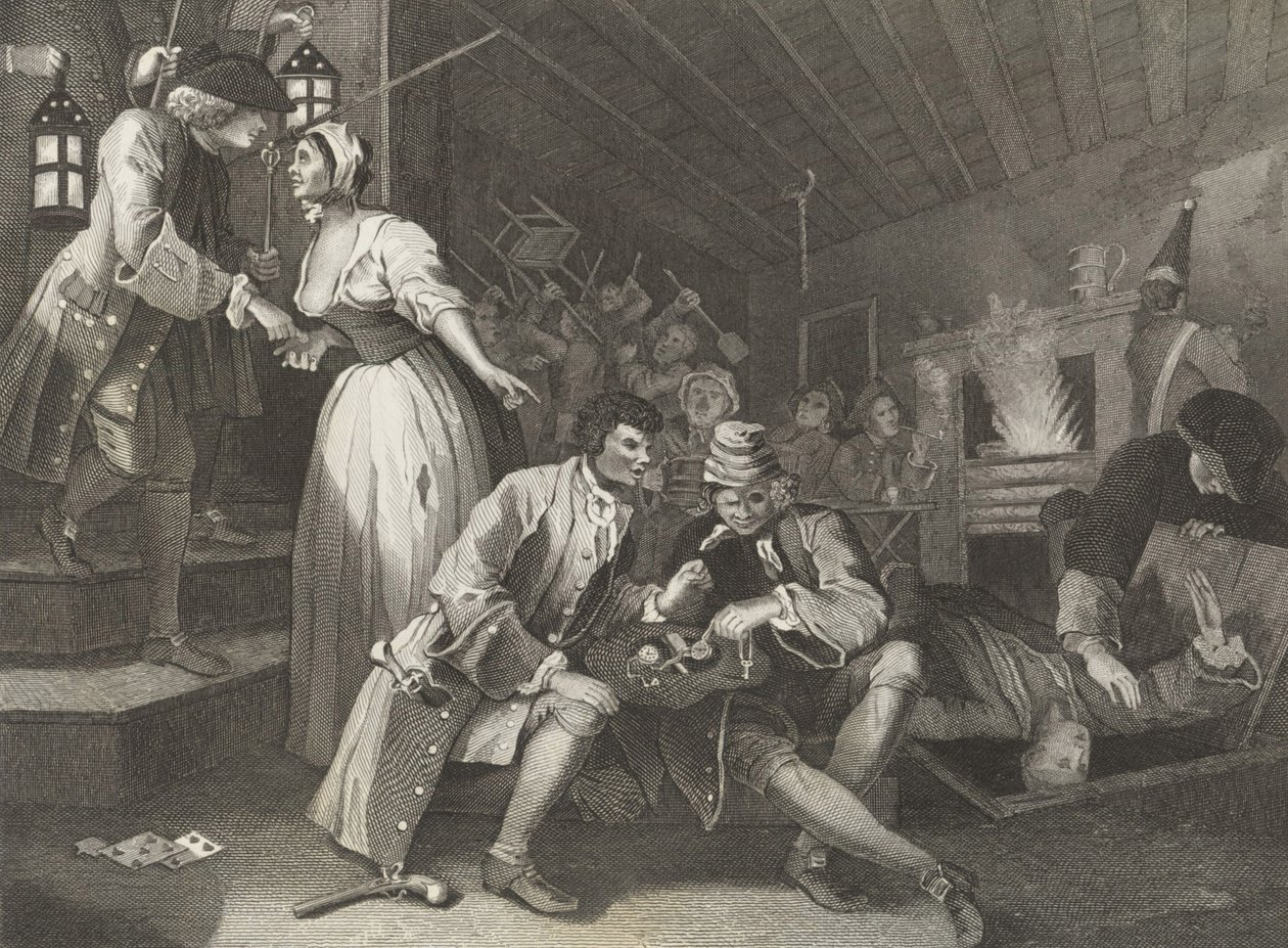Hırsızlar Den - by William (after) Hogarth