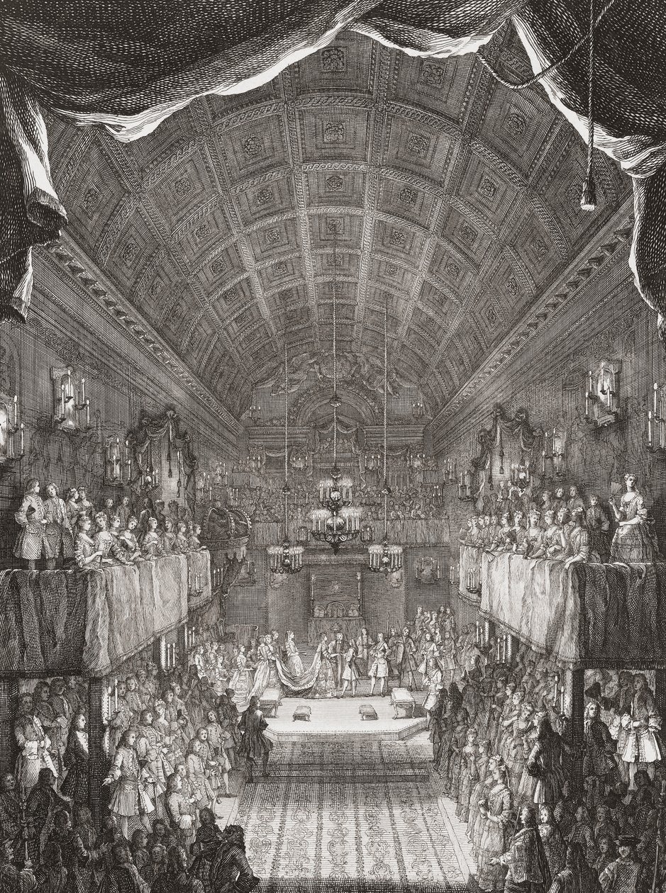 Evlilik, Anna, Kraliyet Prensesi ve William IV, Orange Prensi by William (after) Kent