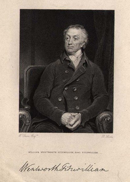William Wentworth Fitzwilliam, 2. Earl Fitzwilliam (1748-1833), R. Hicks tarafından oyulmuş by William (after) Owen