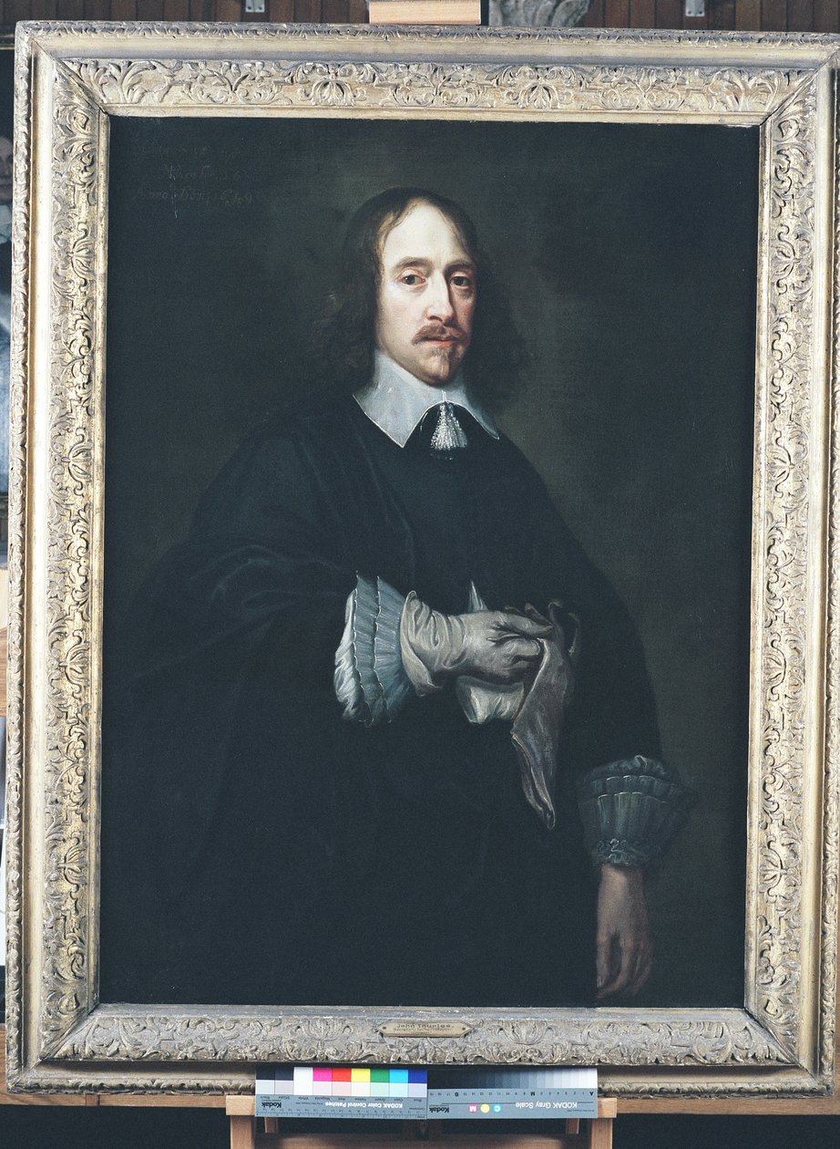 John Thurloe, c.1653-60 (tuval üzerine yağlı boya) by William (circle of) Dobson