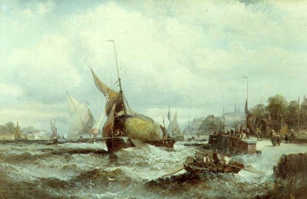 Kaba Bir Deniz by William A. Thornley or Thornbery