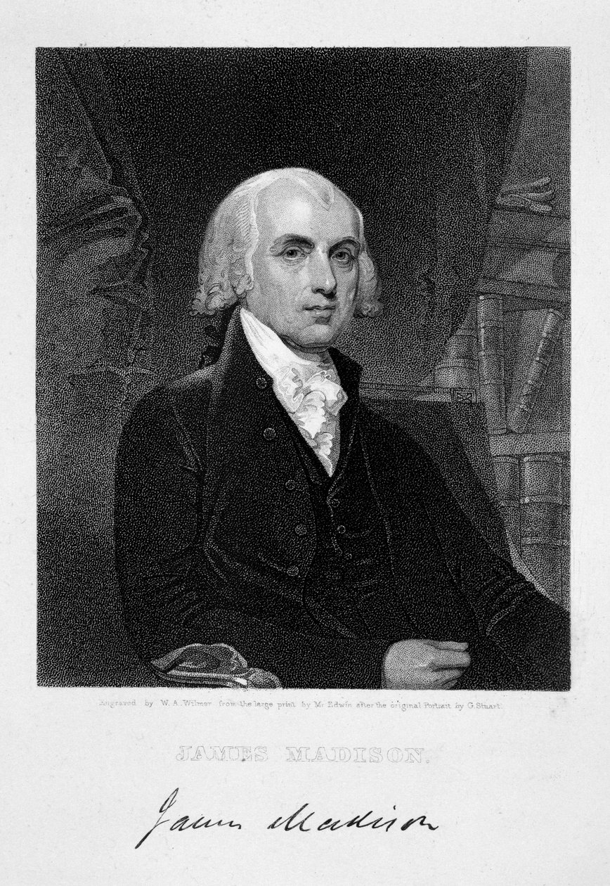 James Madison, Amerika Birleşik Devletleri