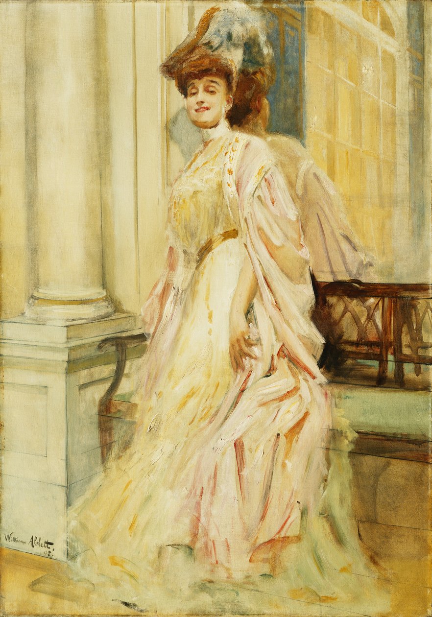 Zarif Bir Bayan by William Ablett