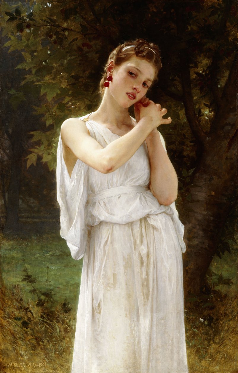 Küpeler, 1891 by William Adolphe Bouguereau