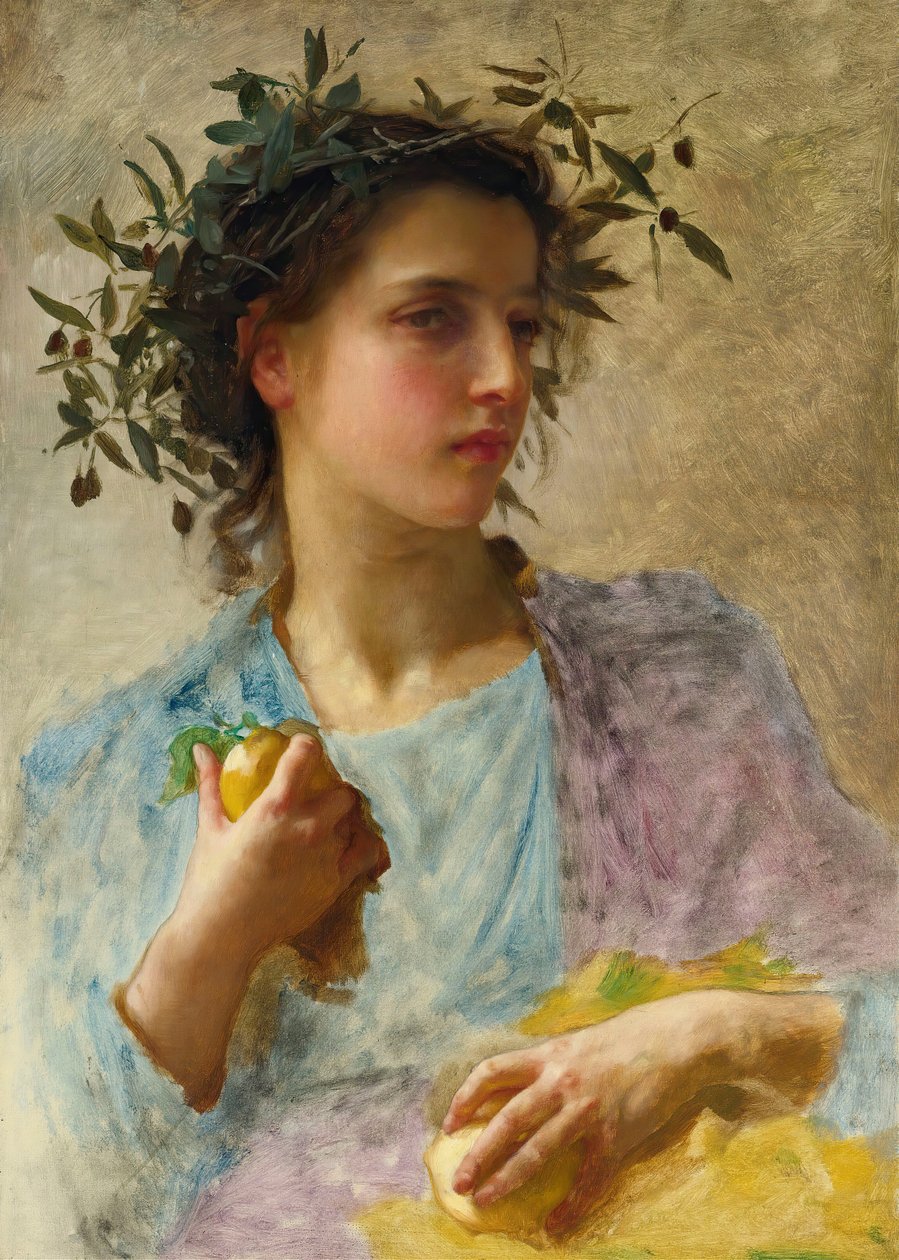 Yaz by William Adolphe Bouguereau