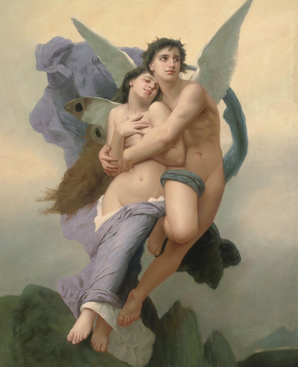 Ruhun Kaçırılması, 20. - 21. yüzyıl by William Adolphe Bouguereau