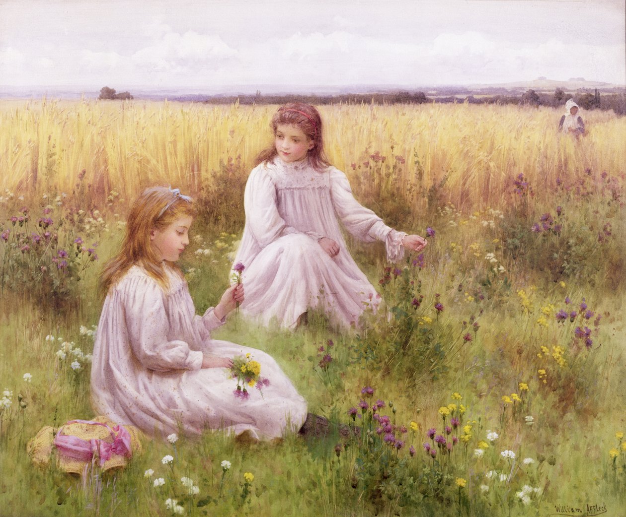 Çayır çiçekleri by William Affleck
