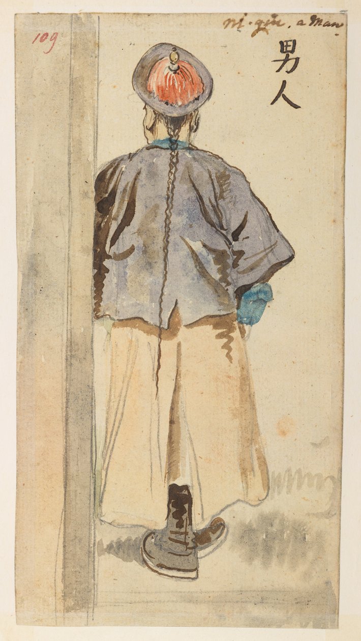 109 Çin figür çalışması, Lord Macartney