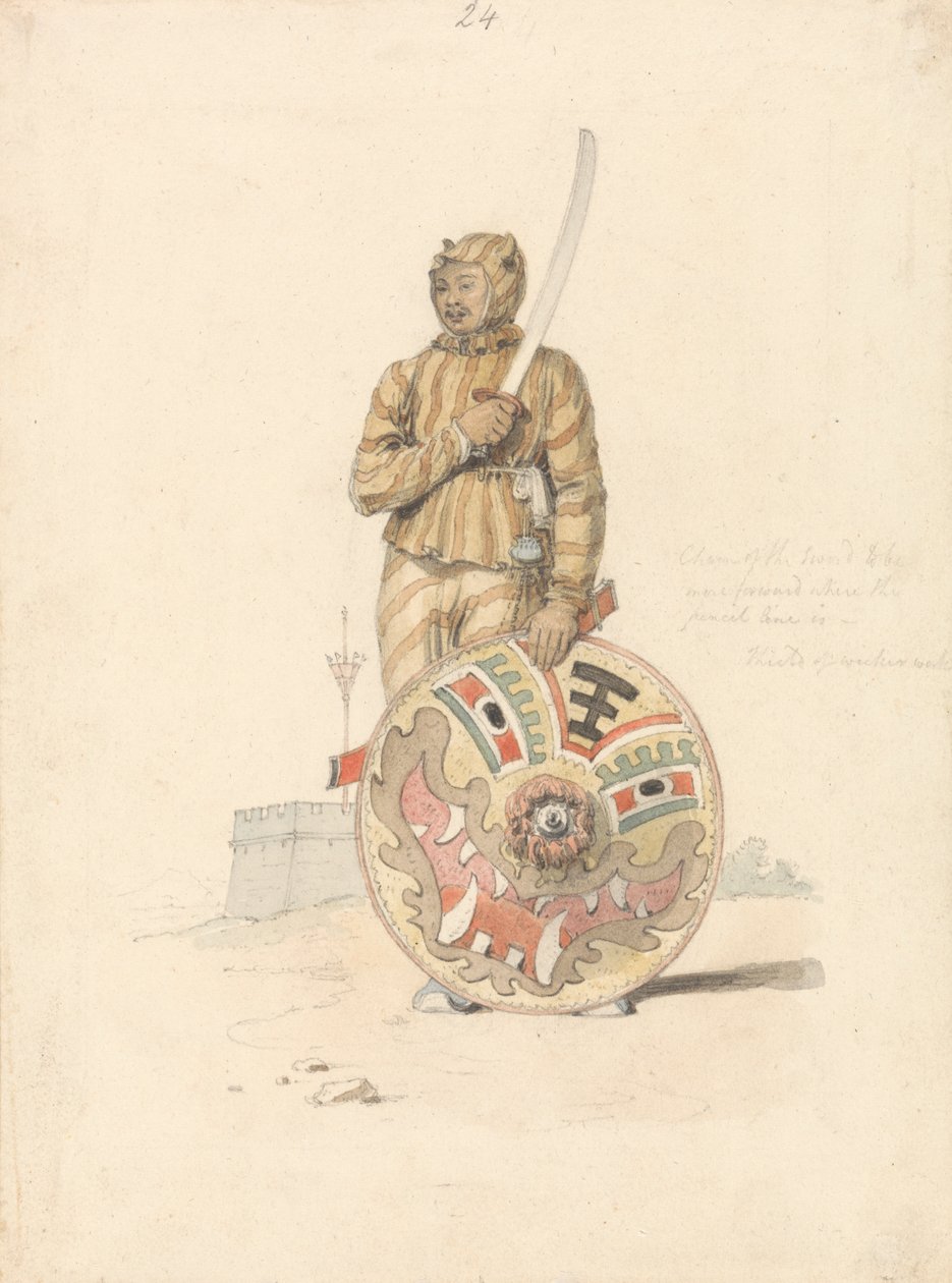 Çinli Bir Savaşçı by William Alexander