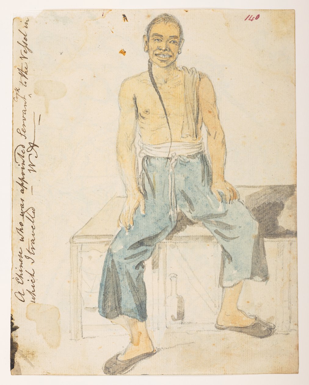 Seyahat ettiğim gemiye hizmetçi aşçı olarak atanan bir Çinli by William Alexander