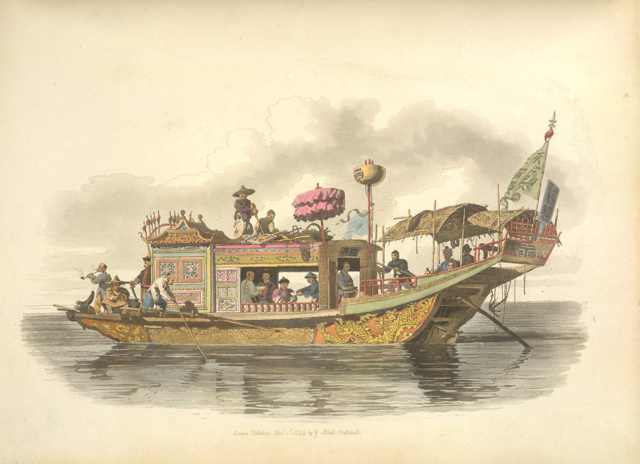Bir Mandarin#39;in gezici teknesi by William Alexander