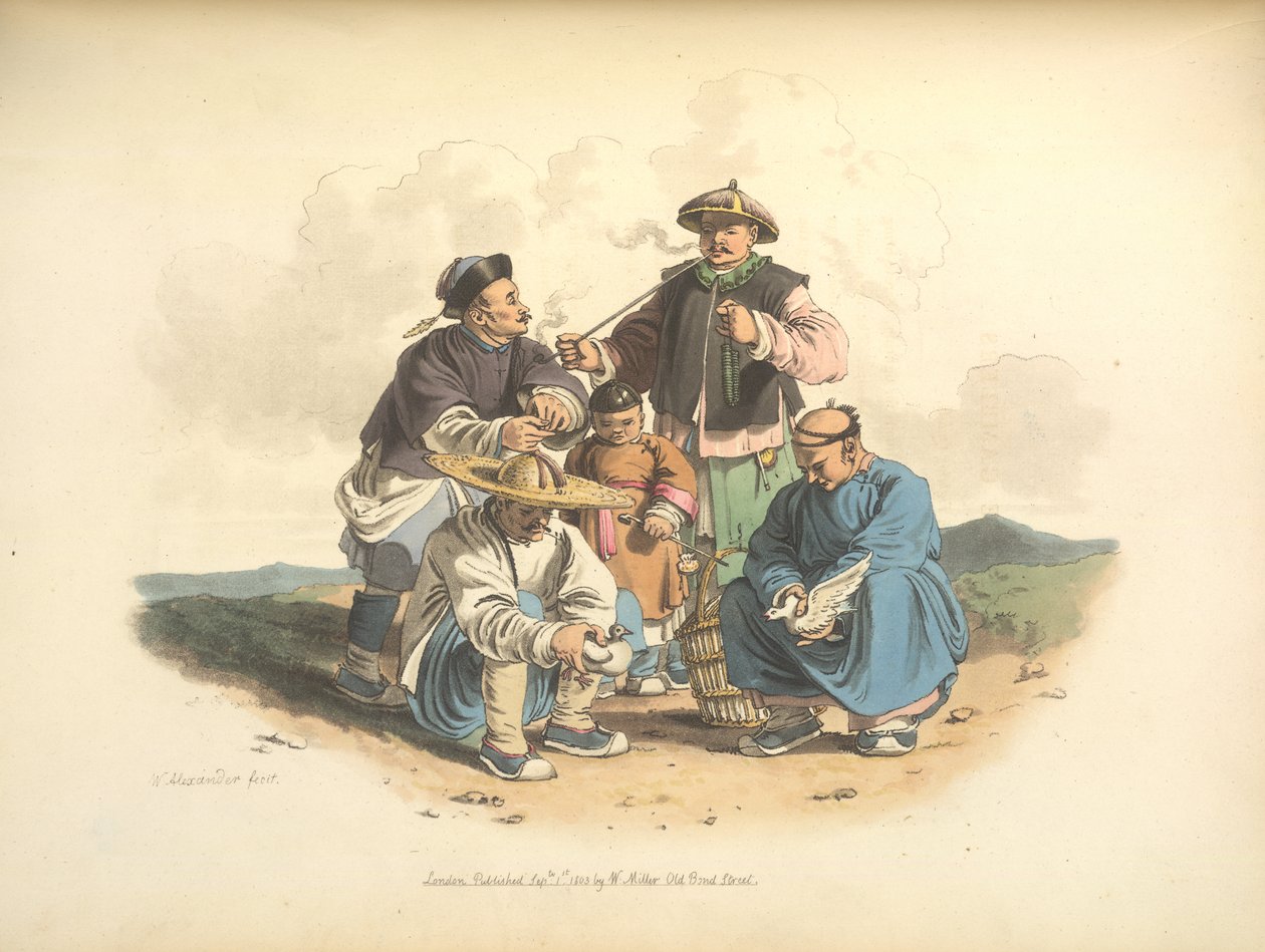 Çinli kumarbazlar by William Alexander